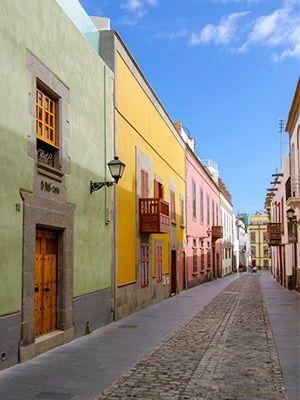 Colorful streets of Vegueta